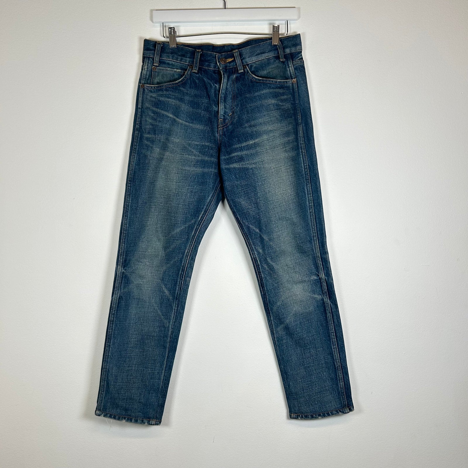 Celine Blue Straight Jeans Size 29