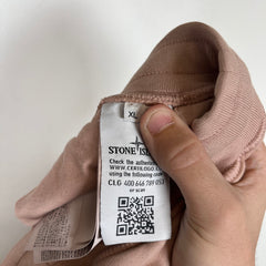 Stone Island Salmon Cargo Shorts Size XL