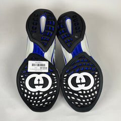 Gucci Blue Suede Run Sneakers Size 11.5
