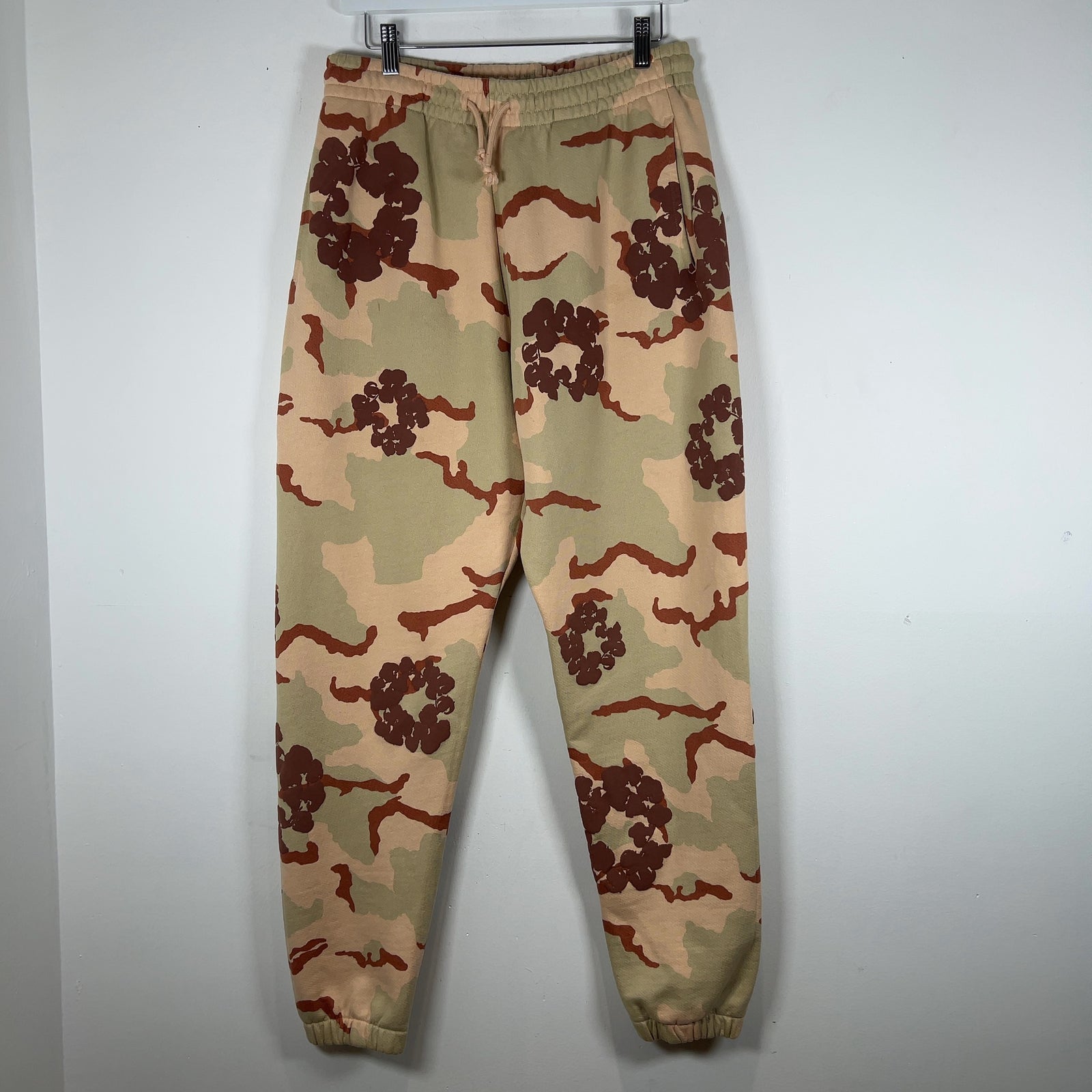 Denim Tears Cotton Wreath Desert Camo Sweatpants