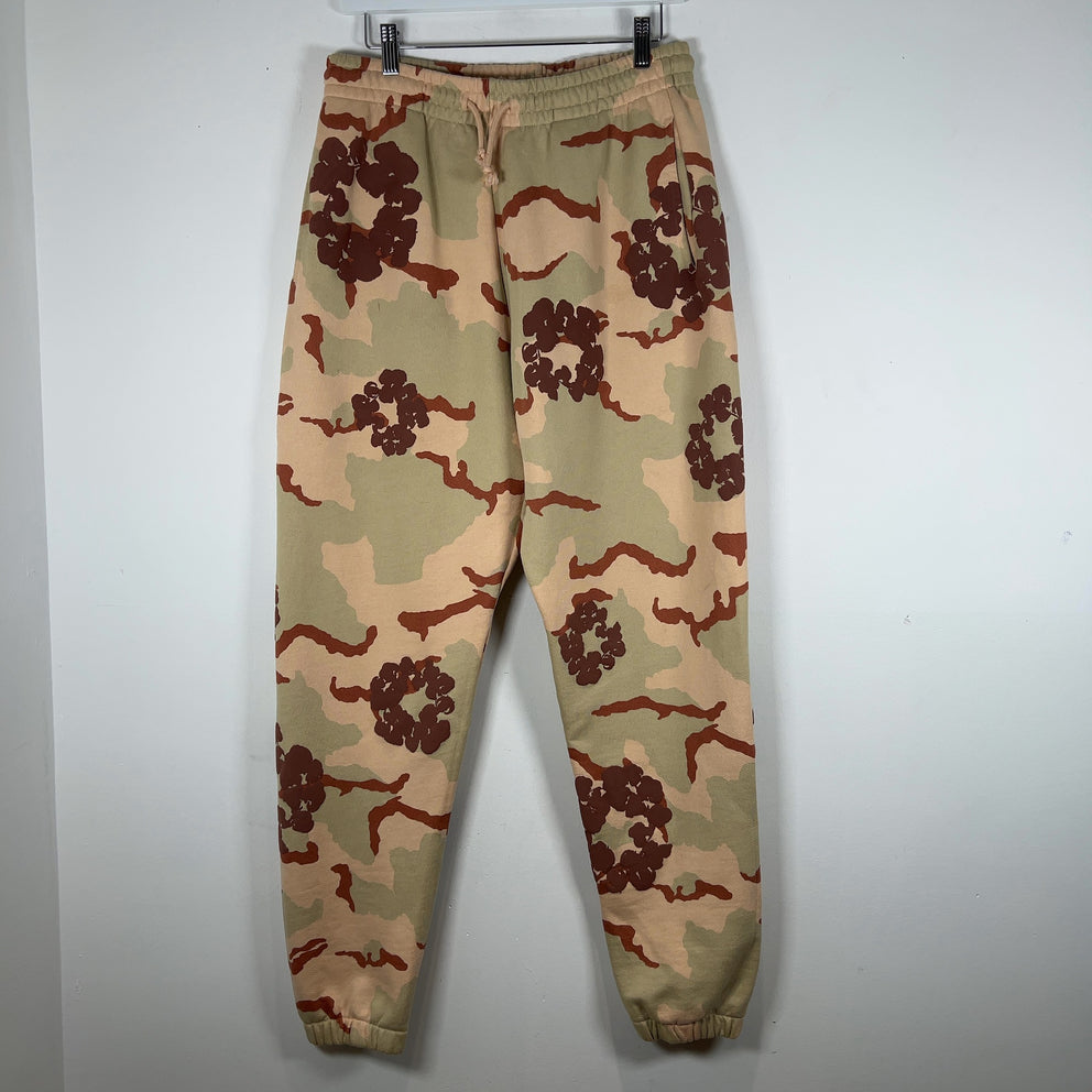 Denim Tears Cotton Wreath Desert Camo Sweatpants