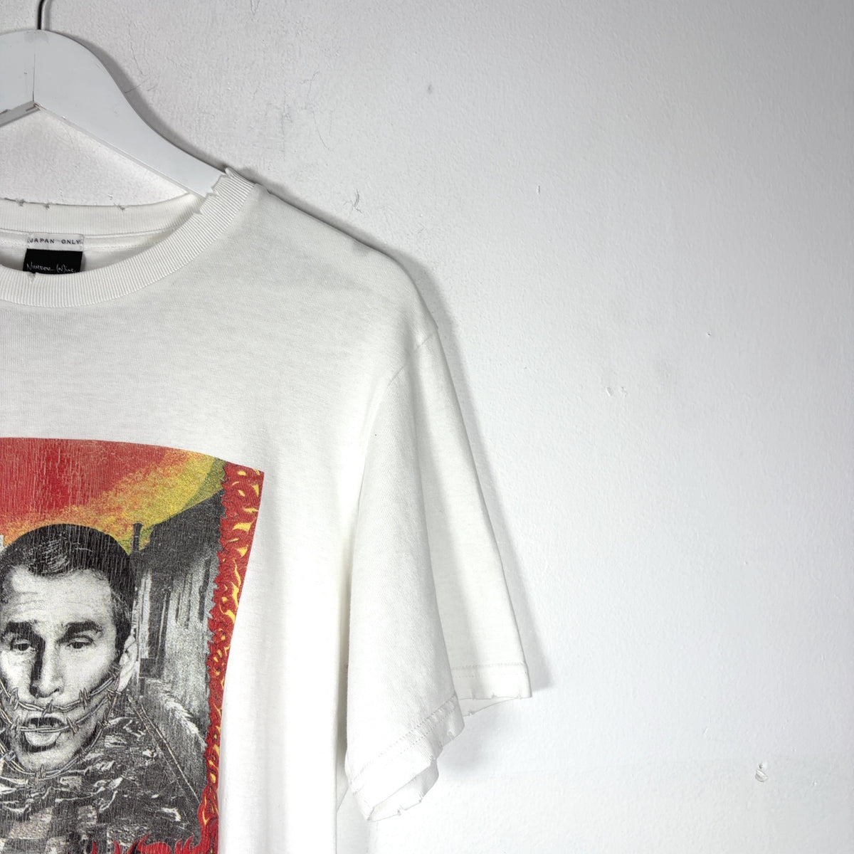 Number (N)ine AW04 'Give Peace a Chance' Dead Kennedys George Bush T-Shirt