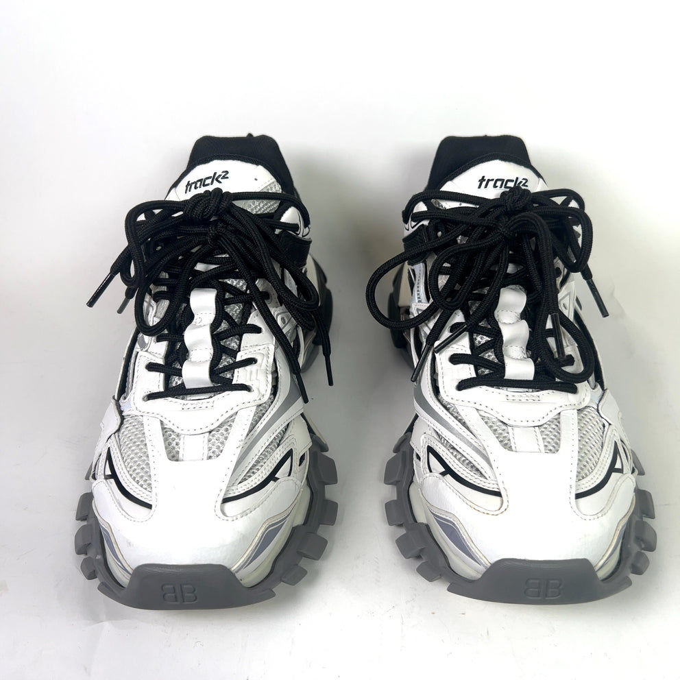 Balenciaga Black/White Track 2 Sneakers