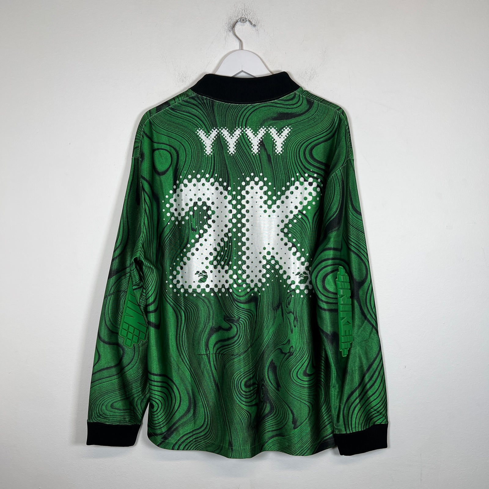 Off-White x Nike Green Soccer Jersey Size M
