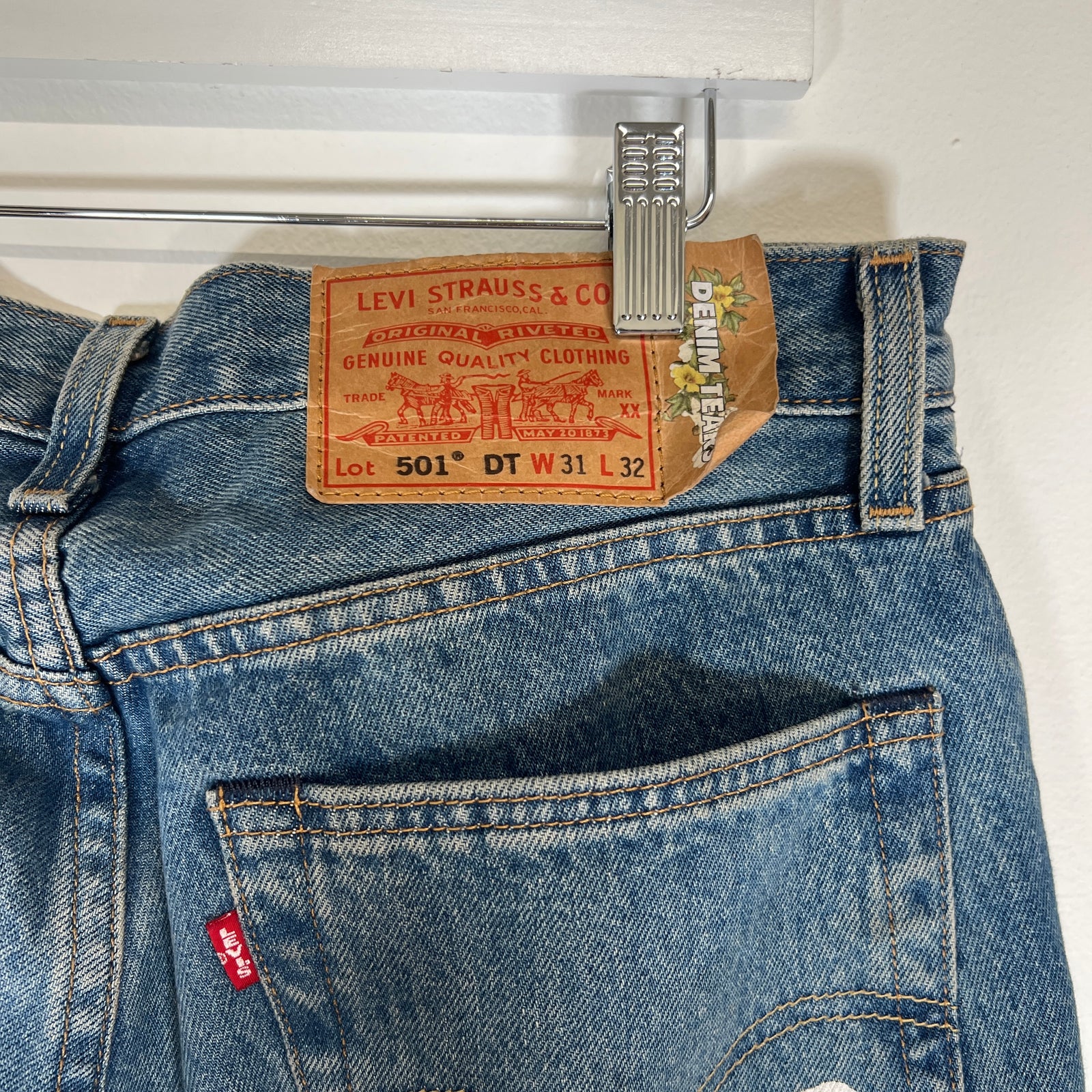 Denim Tears Lightwash Wreath Jeans Size 31