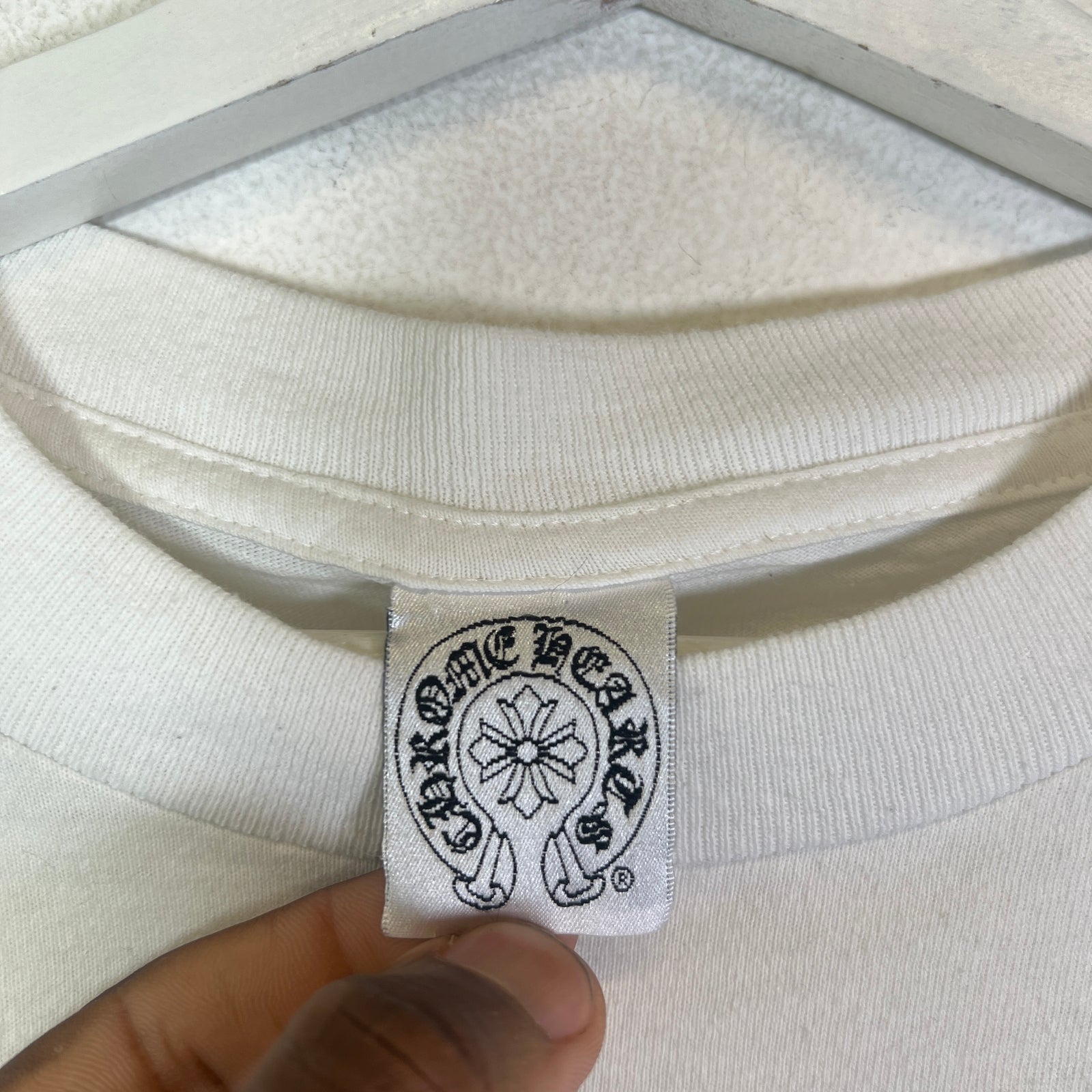 Chrome Hearts Vintage T-Bar Logo T-Shirt