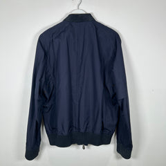 Berluti Navy Nylon Silk Jacket Size 52