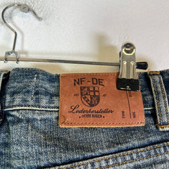 No Faith Studios Japanese Selvedge Arashi Loose Fit Jeans Size 30