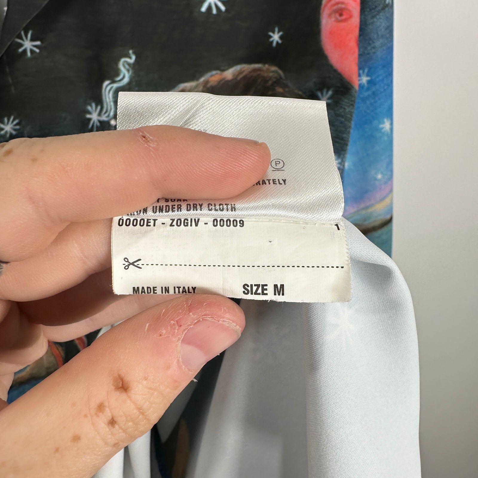 Prada FW16 'Impossible True Love' Viscose Shirt Size M