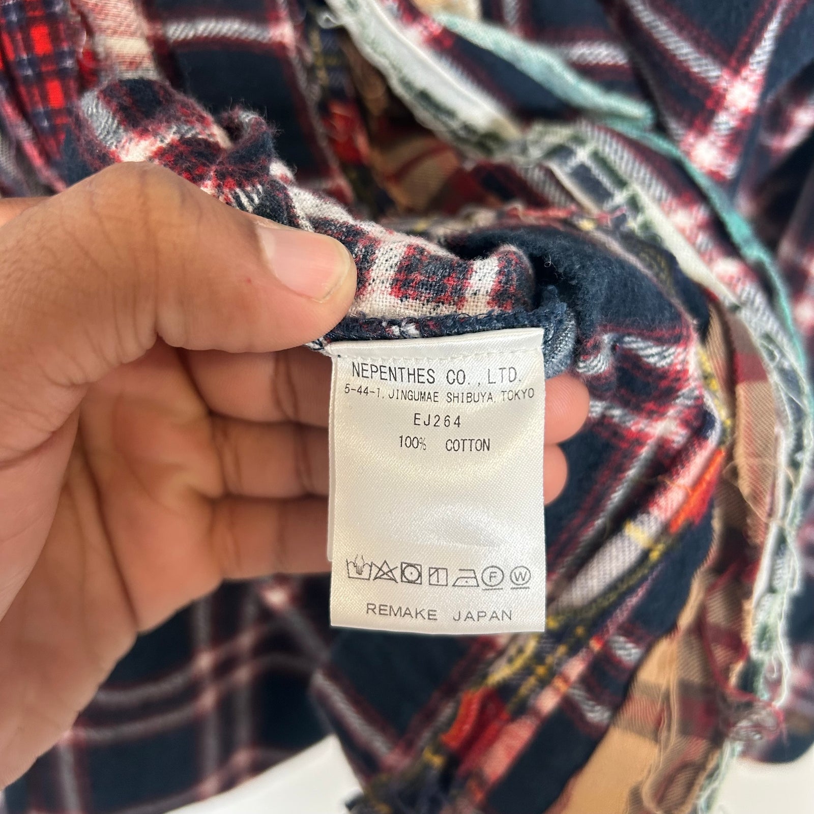 Needles Multicolor Rebuild Flannel Size L