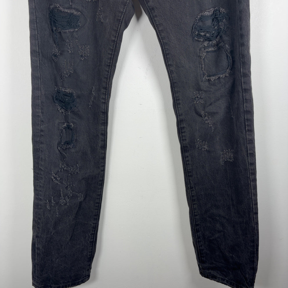 Dolce Gabbana Distressed Patch Jeans