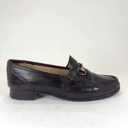 Gucci Vintage Leather Horsebit Loafer