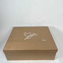 Christian Louboutin Black Boabi Leather Chelsea Boot Size 42