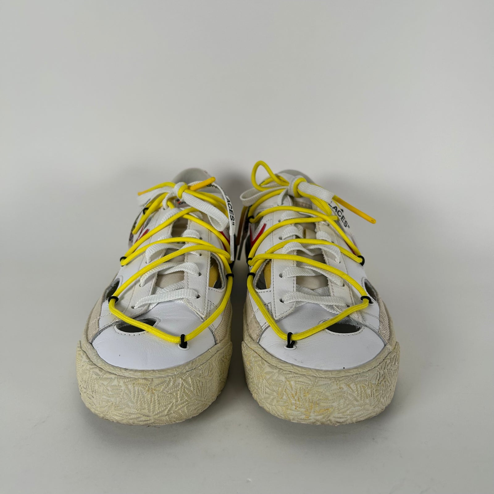 Off-White x Nike Blazer 'University Red' Low-Top Sneaker Size 10.5