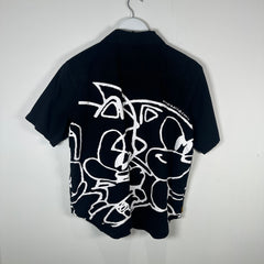 Stray Rats 'Sonic' Button Up Work Shirt Size S