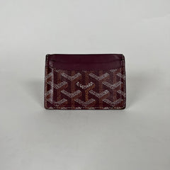 Goyard Red Card Holder
