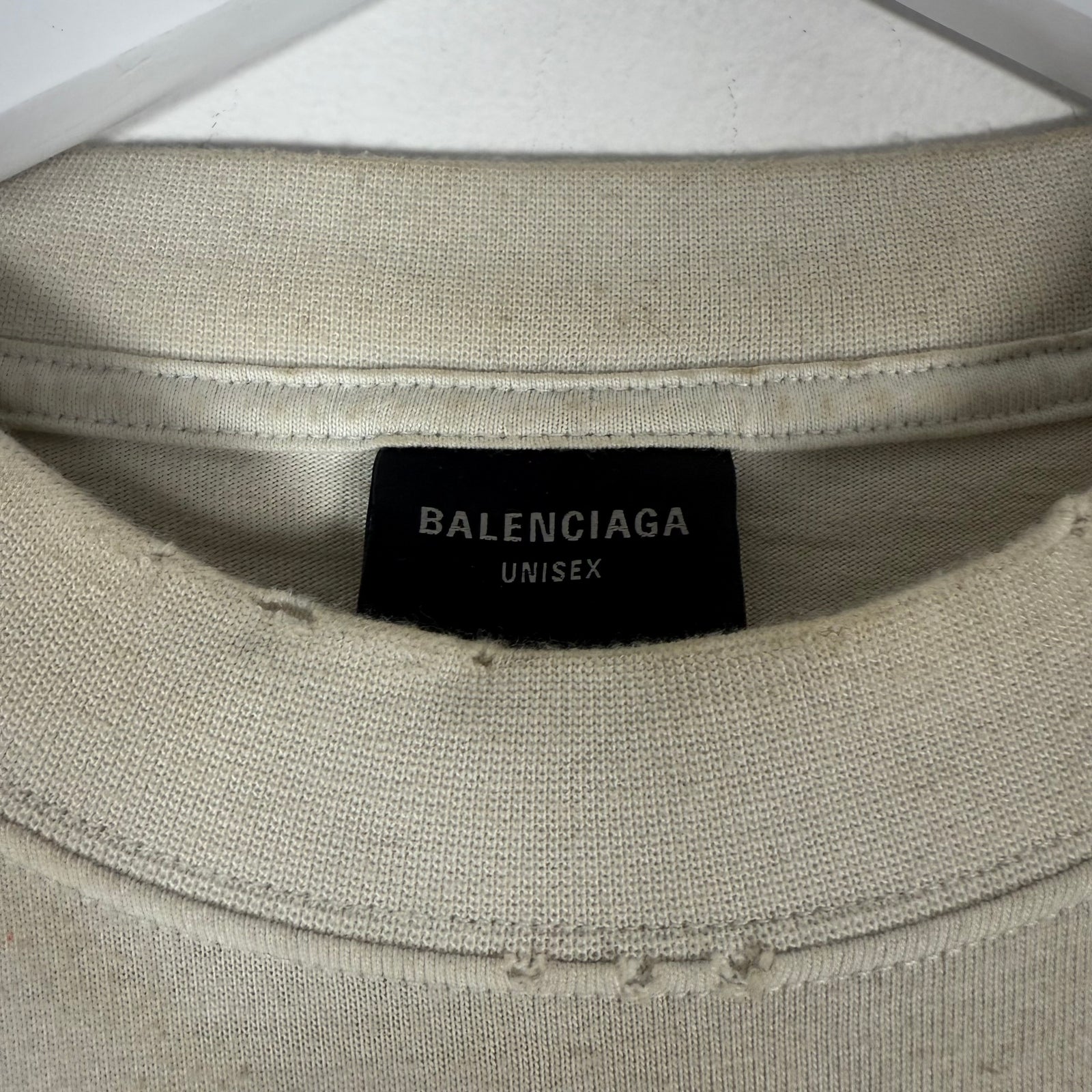 Balenciaga Skater Distressed Oversized Longsleeve Size XXXL