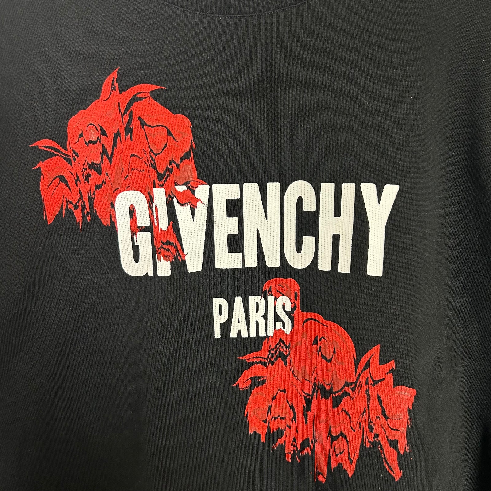 Givenchy Rose Logo Crewneck