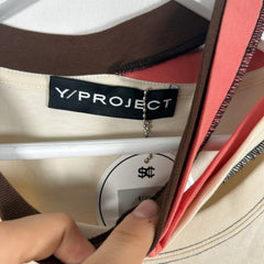 Y-Project Double Neck T-Shirt Size XXL