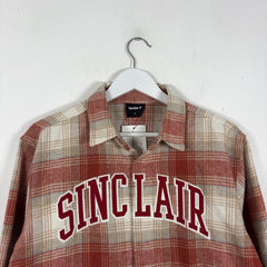 Sinclair Spell-Out Logo Flannel Shirt