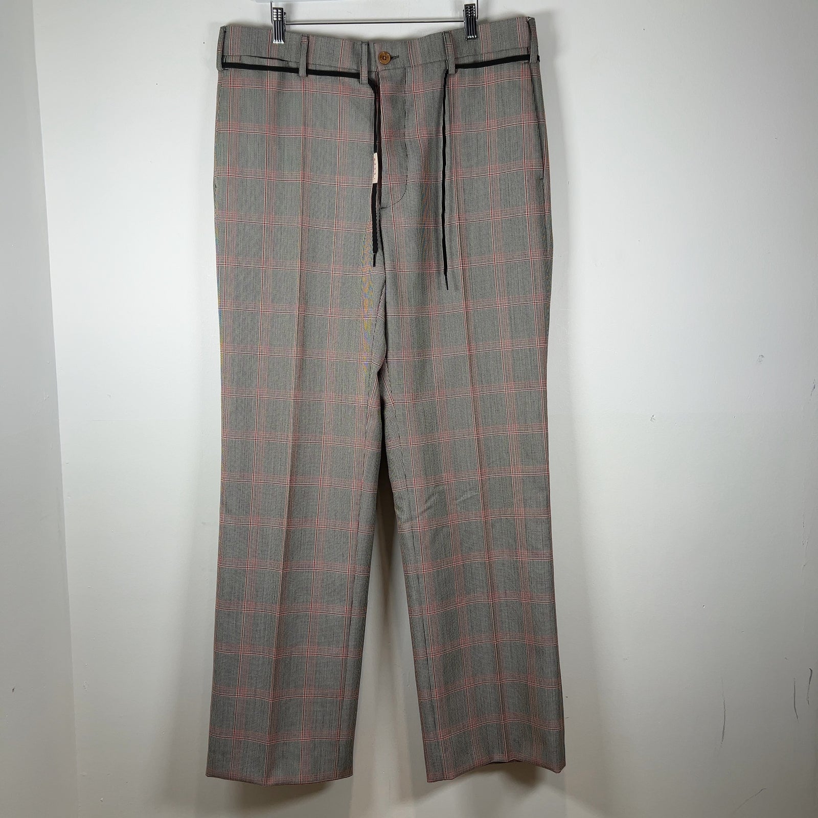 Marni Check Suit Pants