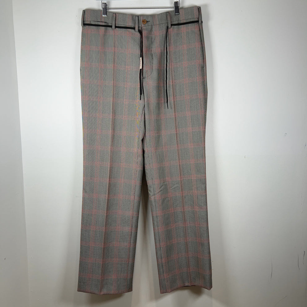 Marni Check Suit Pants