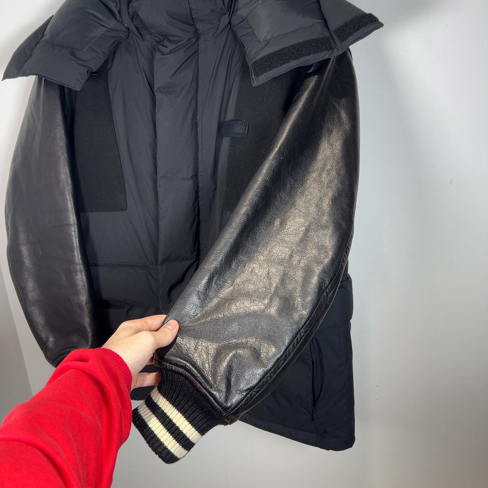 Junya Wanatabe Hybrid Varsity Bomber Puffer Jacket