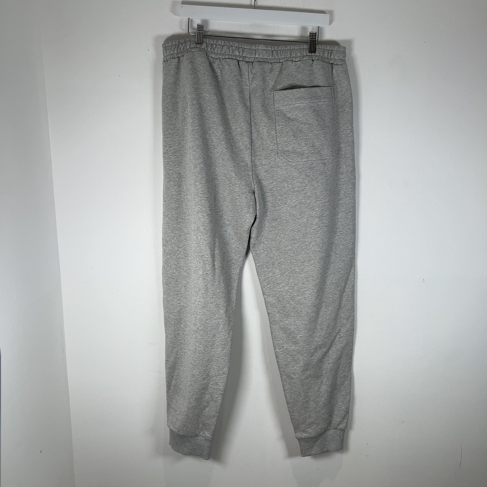 Helmut Lang Spell-Out Logo Grey Sweatpants