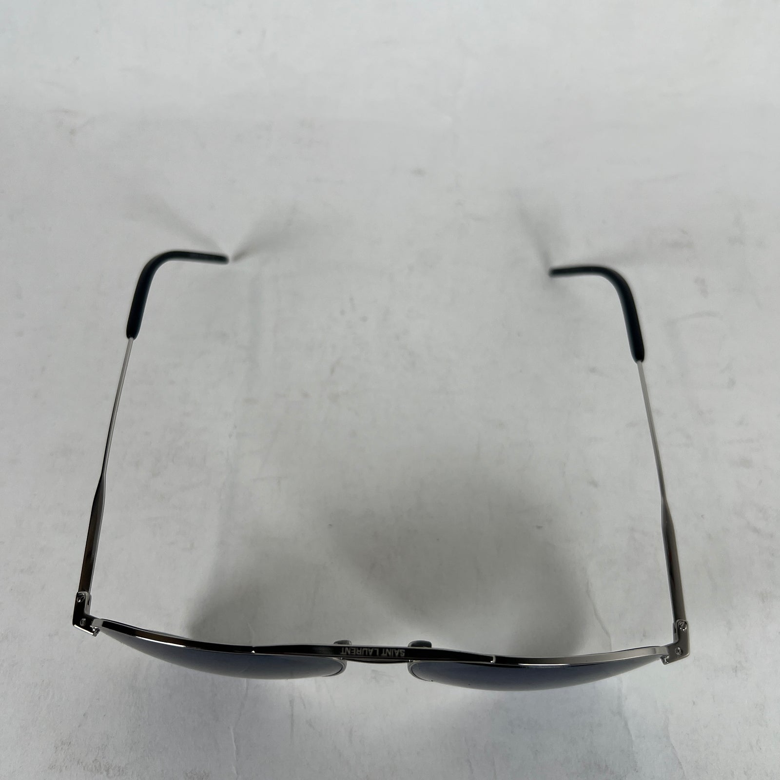Saint Laurent Black Tinted Aviator Sunglasses