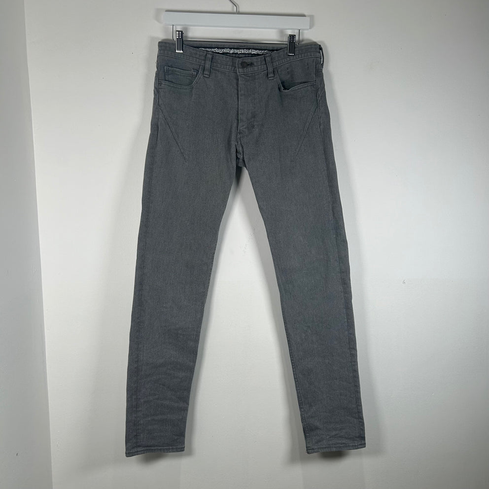 Number (N)ine 6-pocket Light Gray Pain Denim Size 31