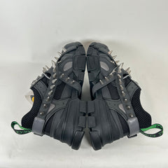 Gucci Black Spiked Flashtrek Sneaker Size GG 7