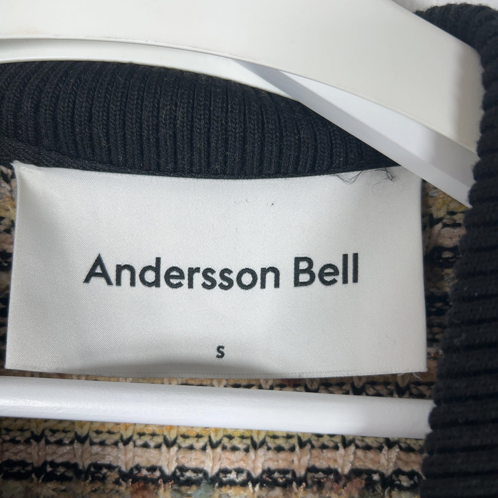 Andersson Bell Crea Bouclé Knit Polo
