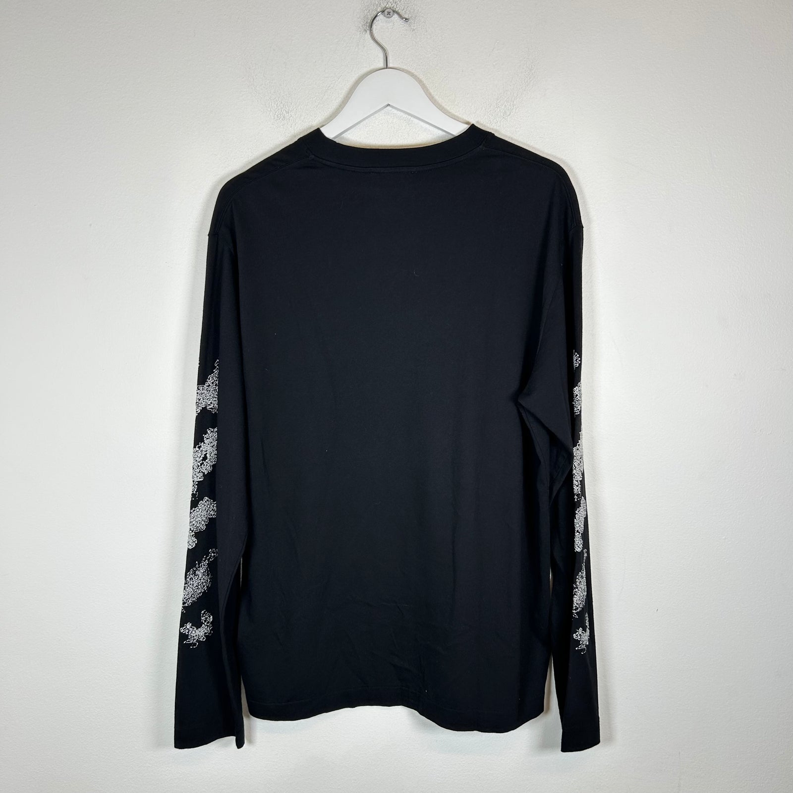 Off-White Black Skate Embroidered Arrows Longsleeve Size L