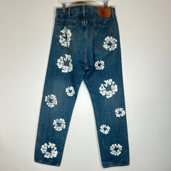 Denim Tears Lightwash Wreath Jeans Size 38