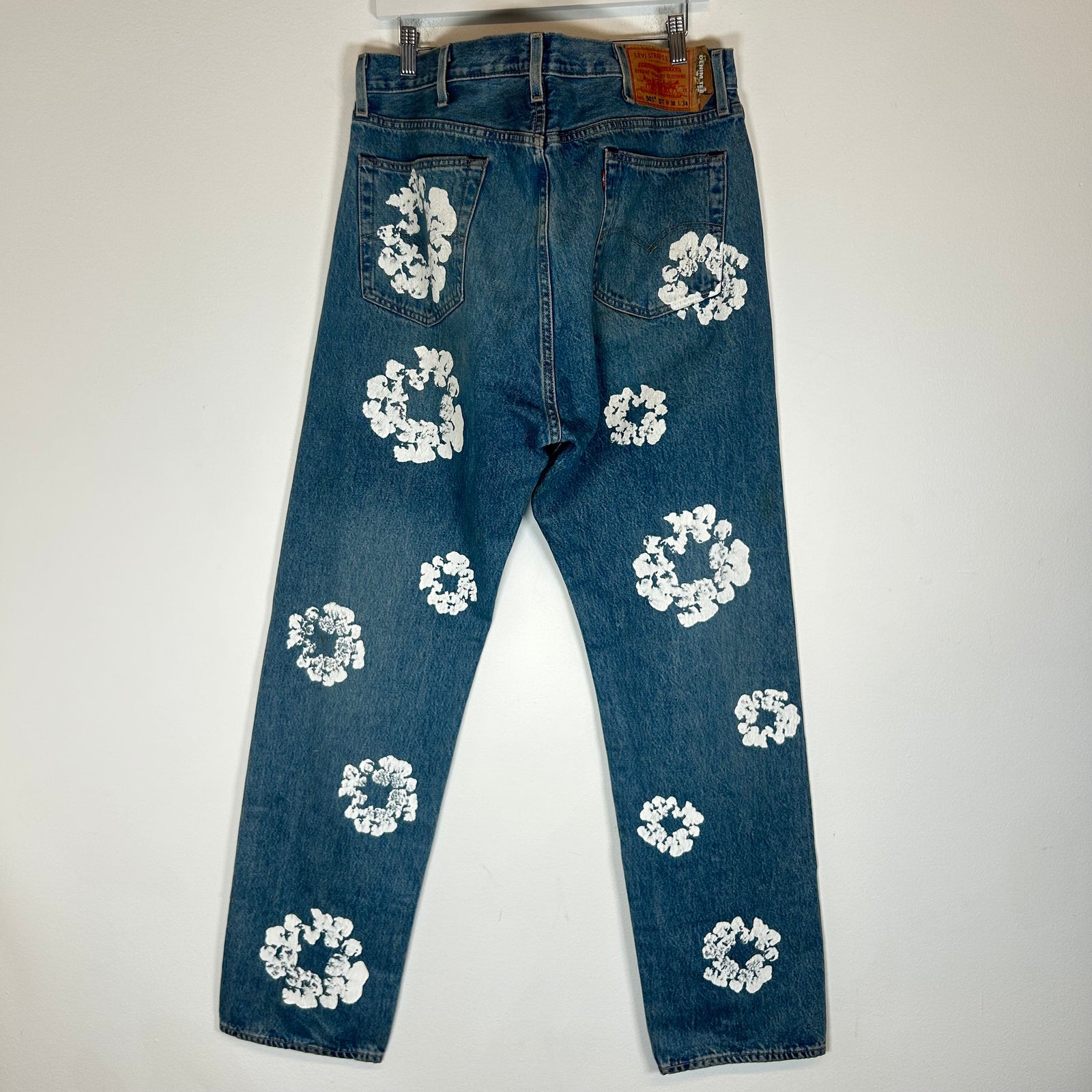 Denim Tears Lightwash Wreath Jeans Size 38