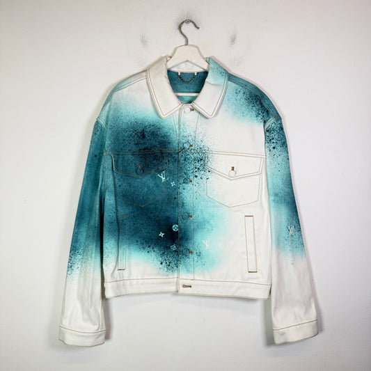 Louis Vuitton S23 Spray LV Denim Jacket