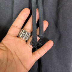Gallery Dept x Lanvin Black Paint Splatter Sweatpants Size XS