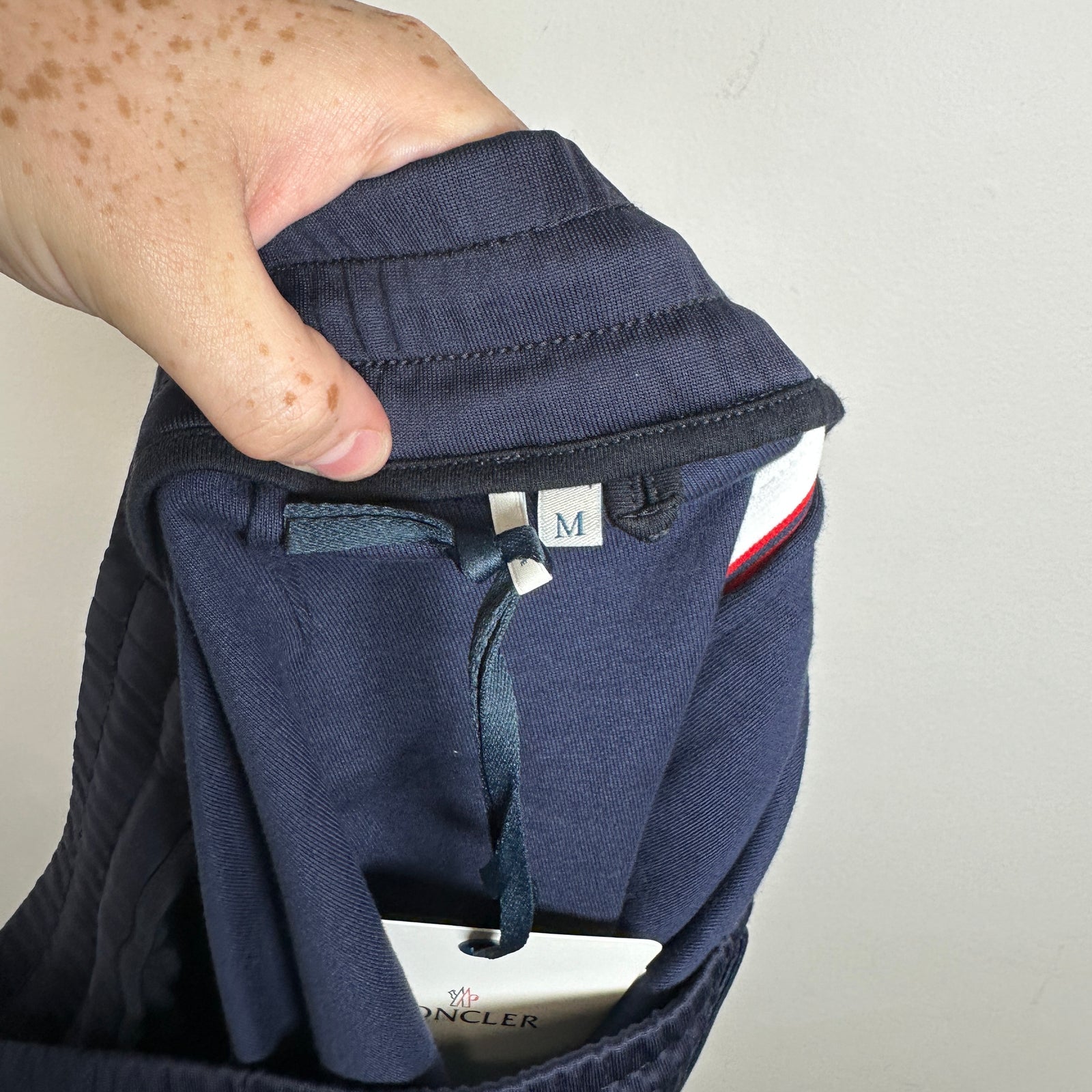 Moncler Satin Track Pants Size M