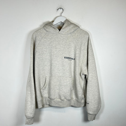 Essentials Heather Grey Hoodie Size S