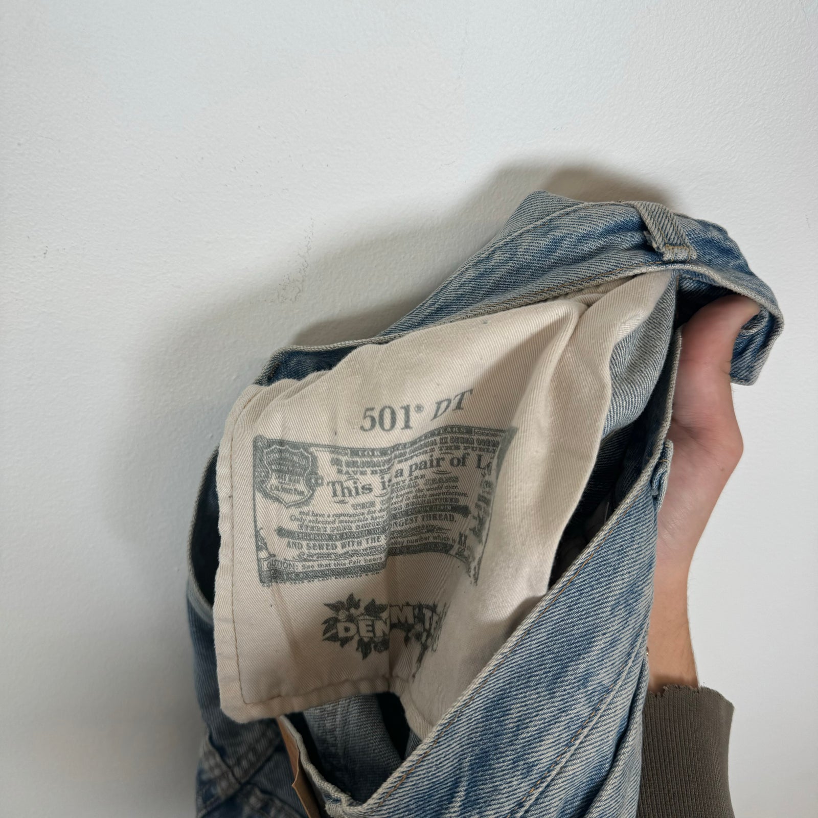 Denim Tears Lightwash Wreath Jeans Size 36