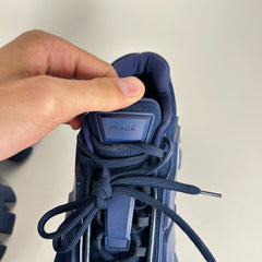 Prada Cloudbust Thunder Blue Low Tops Size 11