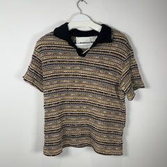 Andersson Bell Crea Bouclé Knit Polo