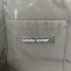 Canada Goose Black Down Puffer Vest Size XL