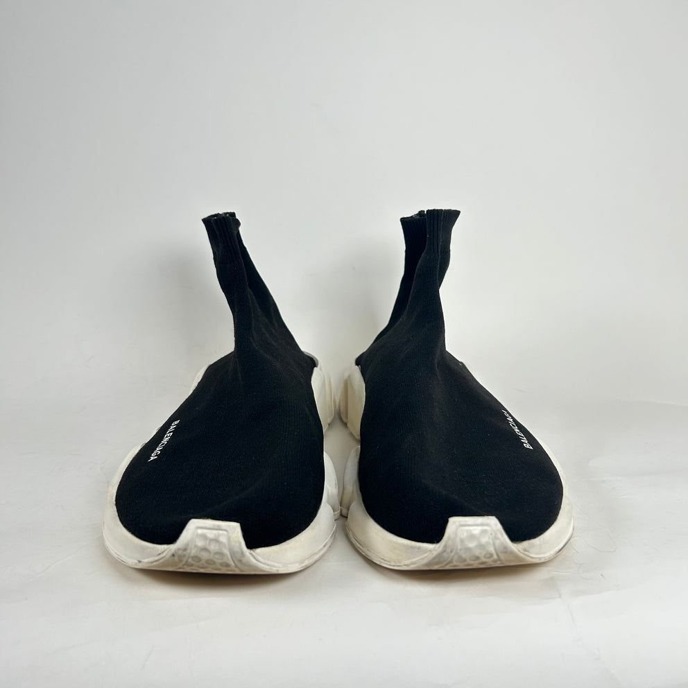 Balenciaga Black Speed Runners Size 47