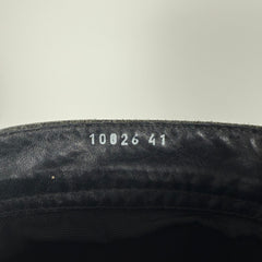 Raf Simons AW06 Black 'Accordion' Zipper Boots Size 8