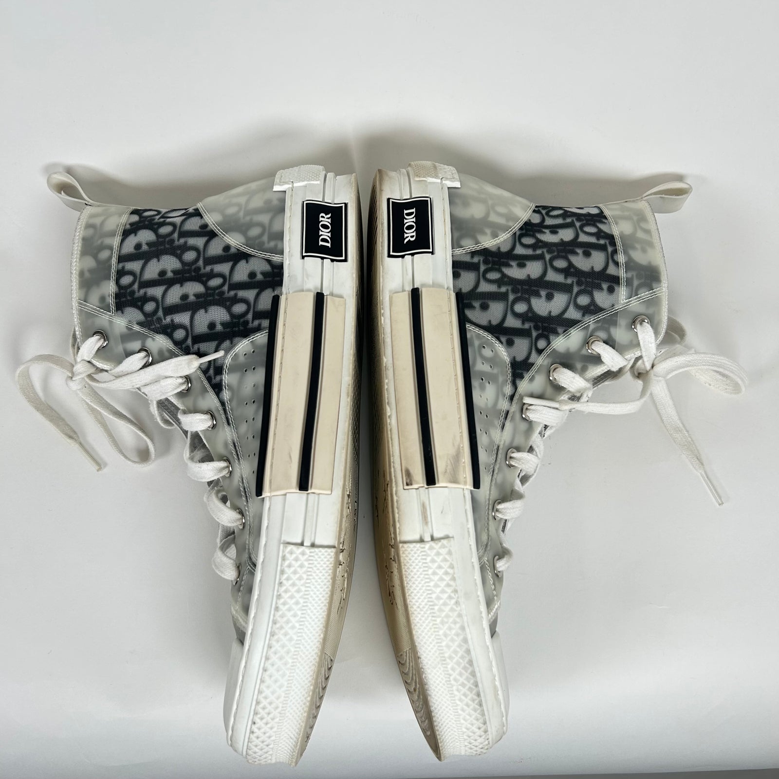 Dior B23 Oblique High Top Sneaker Size 45