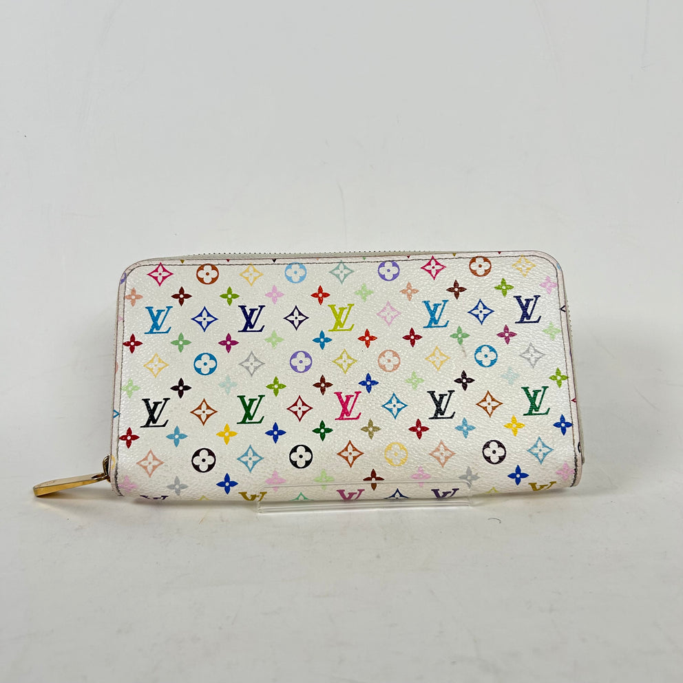 Louis Vuitton x Takashi Murakami Monogram Multicolor Long Wallet