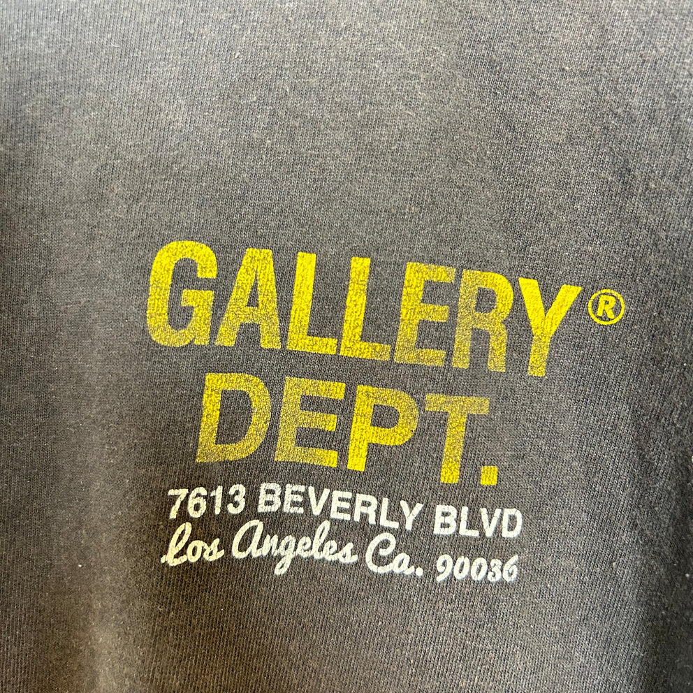 Gallery Dept Vintage Black Drive Thru T-Shirt Size M