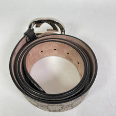 Gucci GG Supreme Canvas Interlocking G Belt