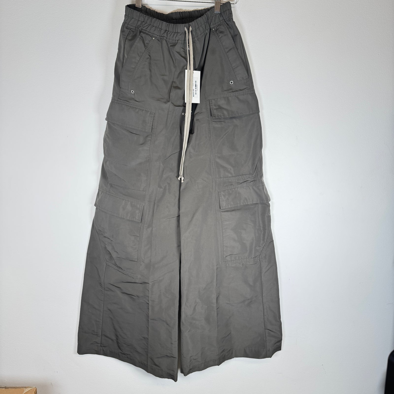 Rick Owens Grey Mainline Jumbo Bela Cargos Size 46